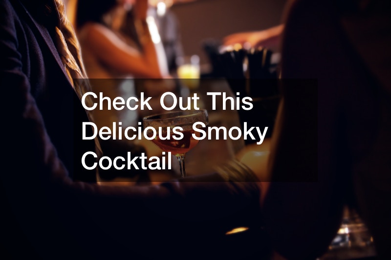 Check Out This Delicious Smoky Cocktail